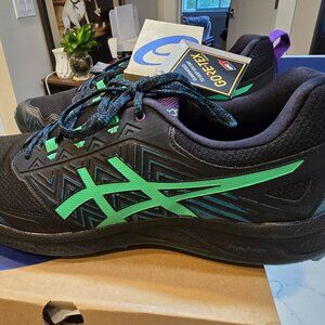 Asics Gel-Fujisetsu 3 Gore-Tex Black 1011A972-002 Men's Size 10 Hiking Trail NEW